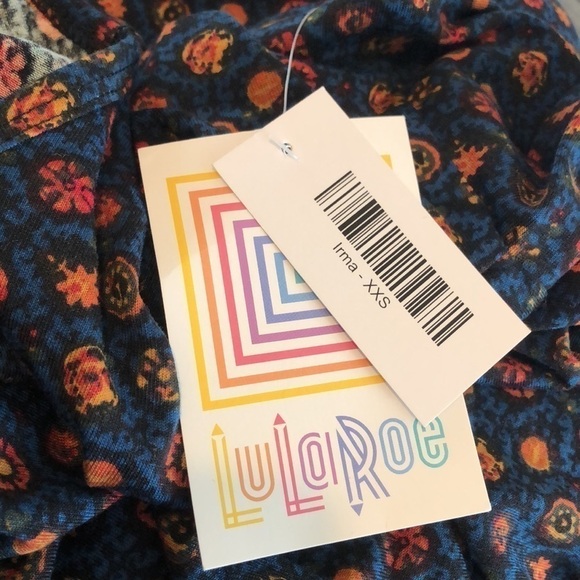 Lularoe OverSized Short Sleeve T-Shirt l SIZE XXS - Picture 5 of 6